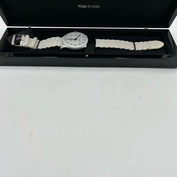 Men's Tom Ford ocean plastic 40 mm quartz watch made in Switzerland - Picture 2 of 11